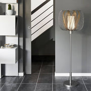 Forestier Design-Stehlampe Bodyless in modernem Innenraum mit schickem Schattenspiel.