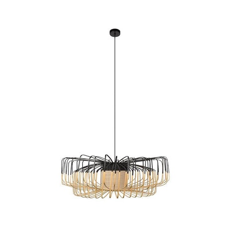 Forestier hängande lampa bambu Ø 80 cm upp och ner