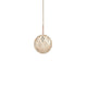 Forestier Hängeleuchte Chanpen Diamond in runder Form mit filigraner Struktur, elegant hängend.