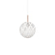 Forestier Hängeleuchte Chanpen Diamond in runder Form mit einzigartigem Design aus Abacá.