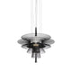 Forestier LED Hängeleuchte Gravity Ø 81cm in modernem Design mit feinen Metallstreben und einzigartiger Lichtwirkung.