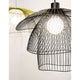 Forestier Hängeleuchte Papillon Ø 56cm mit innovativem Design aus Metalldrähten und recycelten Materialien.