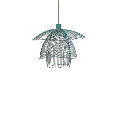 Forestier pendant light Papillon Ø 56 cm in a modern design made from recycled materials.