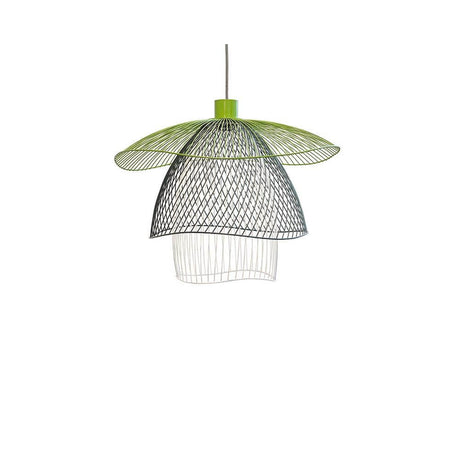Forestier pendant light Papillon Ø 56 cm in a modern design with recycled materials.