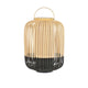Forestier LED Akku-Bodenleuchte Take A Way IP66 aus Bambus für Außenbereich und Terrassenbeleuchtung.