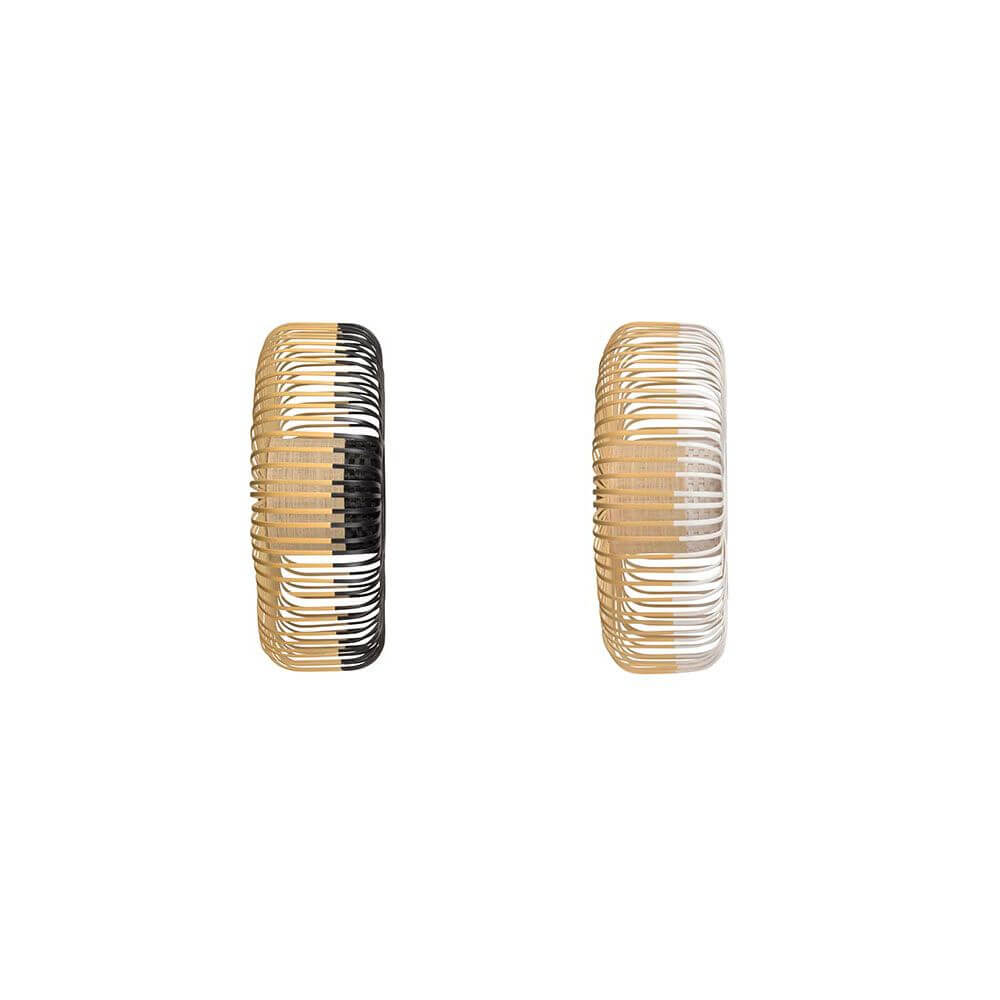 Metsäeläinten lampunvarjostin bambu Ø 60cm