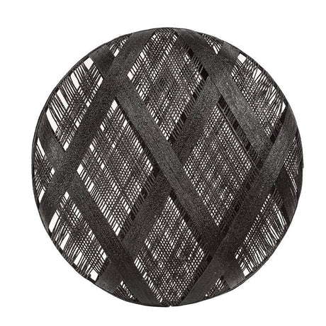 Forestier Lampenschirm Chanpen Diamond in elegantem schwarz mit orientalischem Design.