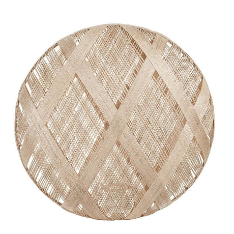 Forestier Lampenschirm Chanpen Diamond aus hochwertigem Naturmaterial mit orientalischem Design.