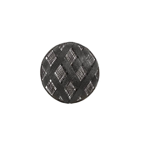 Forestier Lampenschirm Chanpen Diamond in elegantem, schwarzem Design mit geschichtetem Muster.