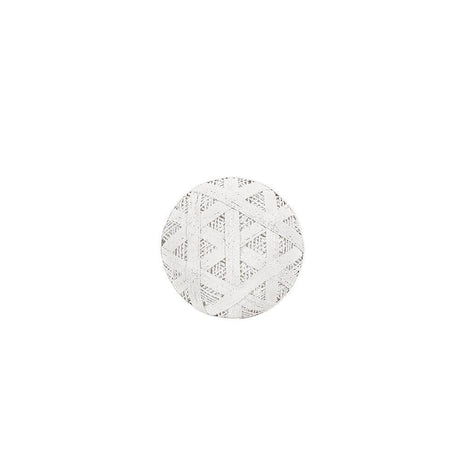 Forestier Lampenschirm Chanpen Hexagonal - eleganter, runder Schirm aus natürlichen Materialien mit filigranem Muster.