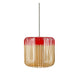 Forestier Outdoor-Hängelampe Bamboo IP44