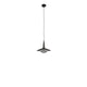 Forestier Pendelleuchte Carpa mit elegantem, halbrundem Schirm und filigranem Geflecht
