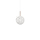 Forestier Pendelleuchte Chanpen Hexagonal in elegantem Design mit runder Form und Muster.