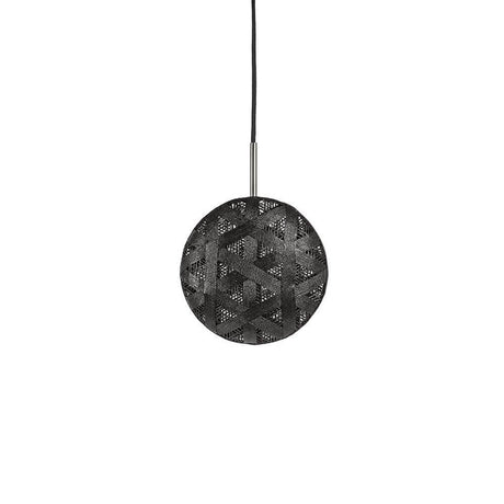 Forestier Pendelleuchte Chanpen Hexagonal in schwarzem Design, elegante Lichtquelle für modernes Zuhause.