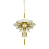 Forestier LED -pendellamp Gravity Origin Ø 120 cm
