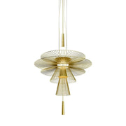 Forestier LED pendant light Gravity Origin Ø 120 cm in an elegant design and special lighting effect.