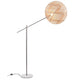 Forestier Stehlampe Chanpen Diamond mit Marmorfuß, moderne Stehleuchte mit kreativem Design für Wohnräume.