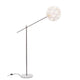 Forestier Stehlampe Chanpen Diamond mit Marmorfuß in modernem Design mit schwenkbarem Lampenschirm