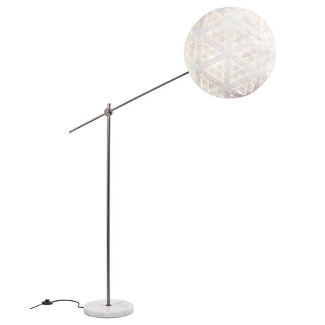 Forestier floor lamp Chanpen Hexagonal with a stylish design and creative lighting for living spaces.