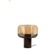 Forestier Tischlampe Bamboo Light im modernen Zen-Look mit Bambus und schwarzem Sockel.