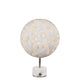 Forestier Tischlampe Chanpen Hexagonal mit hexagonalem Hanfschirm und Drehdimmer, sanftes Licht.