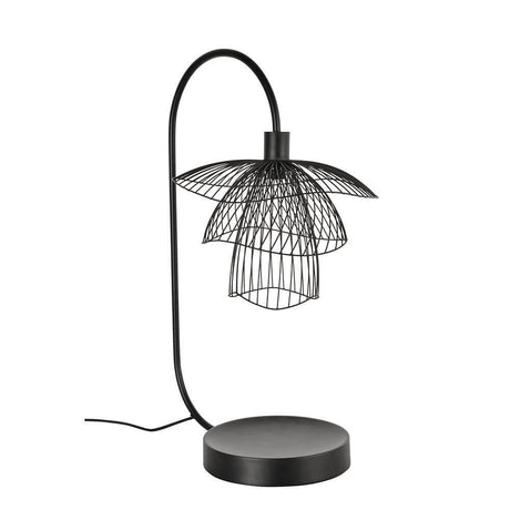 Forestier table lamp Papillon 62cm with an airy, lightweight silhouette and elegant, curved design form.