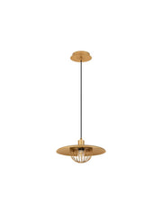 Fox pendant light Ø 33cm made of metal with high-quality electroplating and a E27 lamp base.