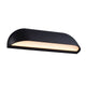 Front 26 LED Außenwandleuchte IP44 Schwarz – elegante, robuste Wandlampe mit warmweißem Licht.