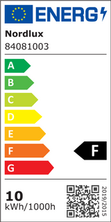Front 26 LED Außenwandleuchte IP44 Schwarz