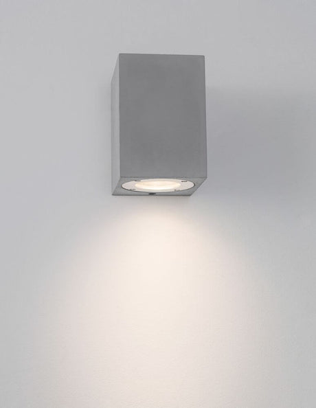 Lámpara de pared externa de Fuento H 12 cm de concreto IP65