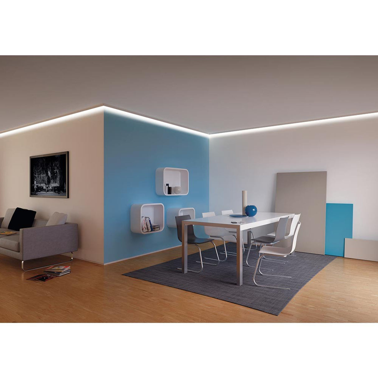 Function Corner Profil Inside Edge 2er Pack Grau