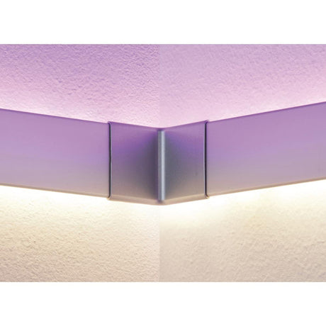 Function Duo Profil Inside Corner 2er Pack Alumínio mate 
