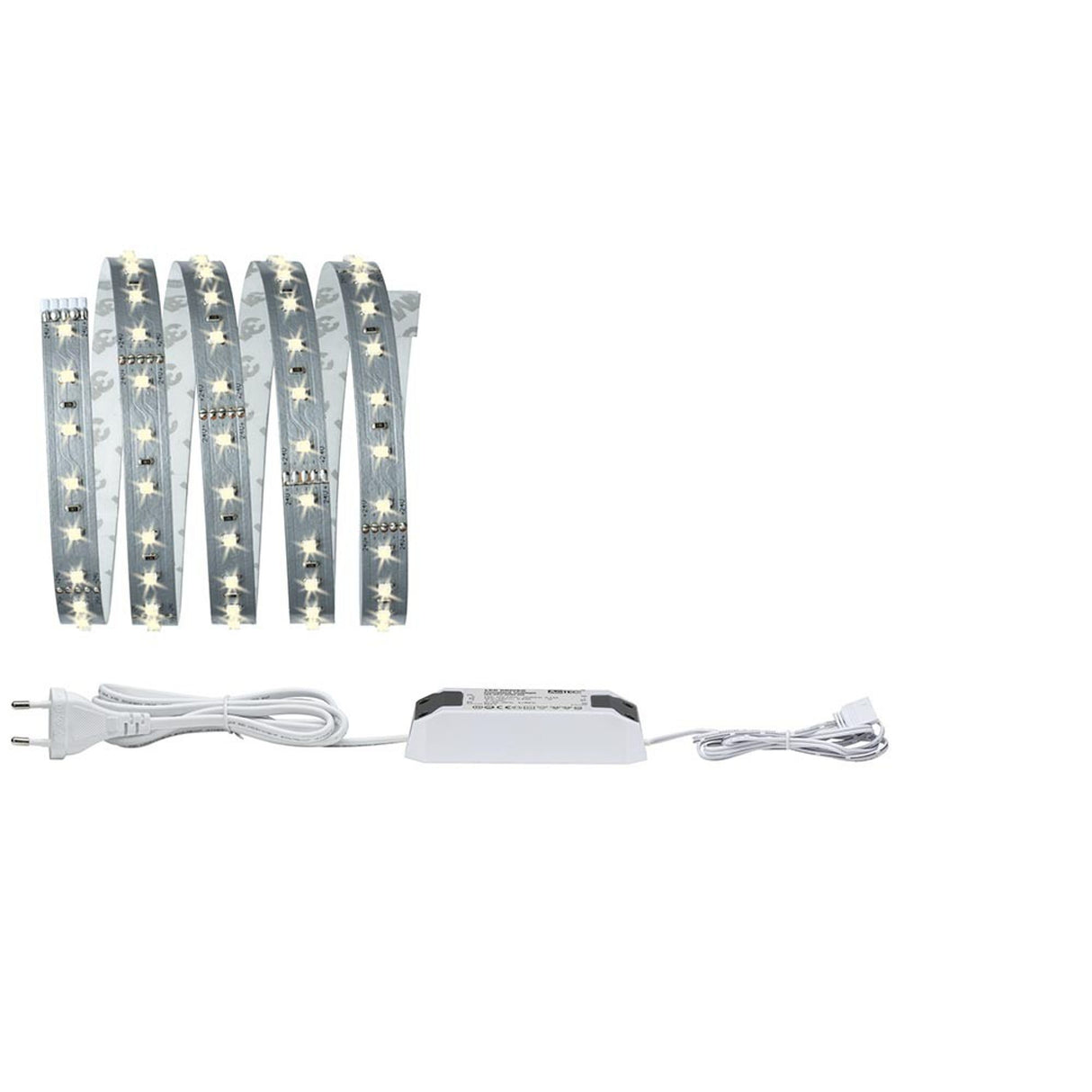 Function MaxLED 500 Basisset 1,5m Warmweiß 10W 24V 20VA Silber