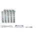 Function MaxLED 500 Basisset 1,5m Warmweiß 10W 24V 20VA Silber