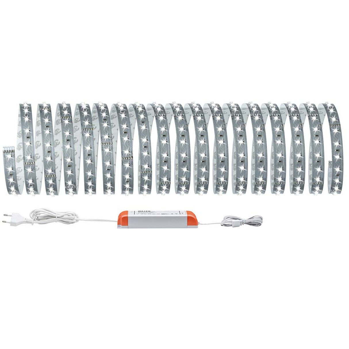Function MaxLED 500 Basisset 10m Tageslichtweiß 60W 24V 75VA Silber