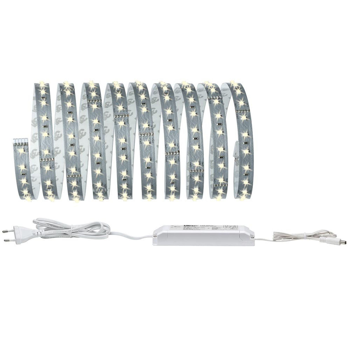 Function MaxLED 500 Basisset 3m Warmweiß 20W 24V 36VA Silber