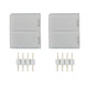 Function YourLED ECO Clip-to-Clip Connector 2er Pack Weiß