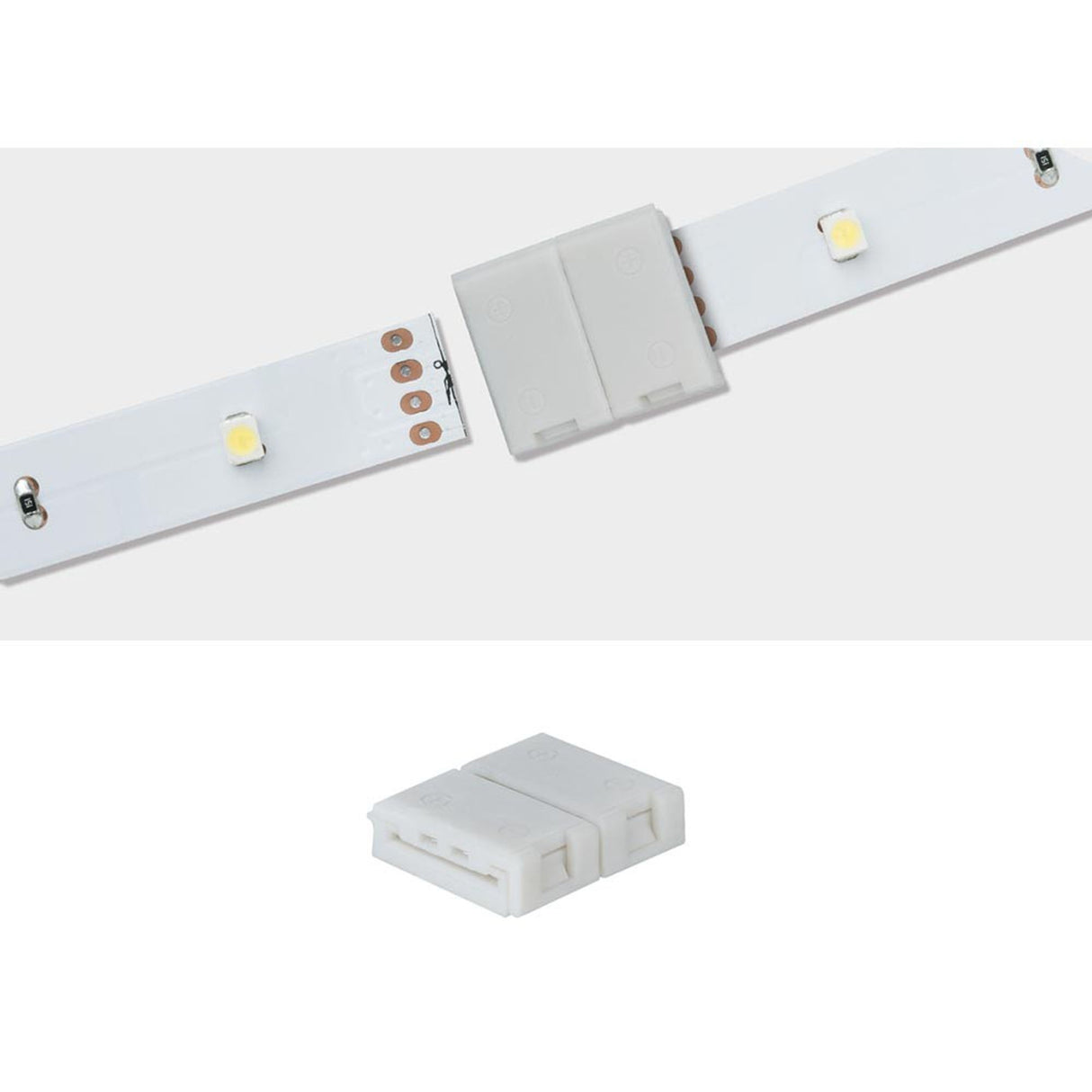 Function YourLED ECO Clip-to-Clip Connector 2er Pack Weiß
