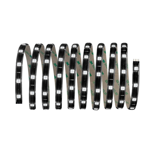 Function YourLED Stripe 3m RGB 28,8W 12V DC Schwarz LED-Streifen mit RGB-Farbwechsel im 3er-Set