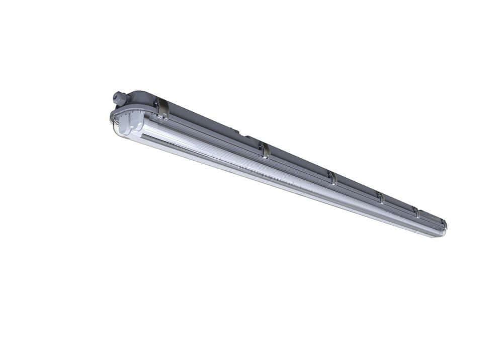 G13 Lichtleiste Works IP65 2x24 IP65 LED-Leuchte für Arbeitsbeleuchtung, geeignet für Garage, Keller und Werkstatt.