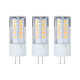 G4 LED Stiftsockel 3er Pack 2700K Klar