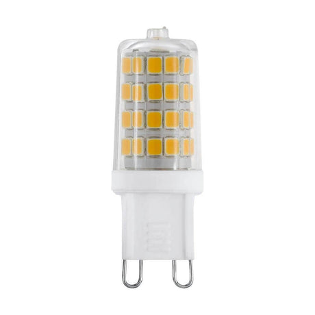 Set di 2 LED G9 bianco caldo 3000K 360lm 3W