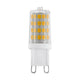G9 LED set om 2 varmvit 3000K 360lm 3W