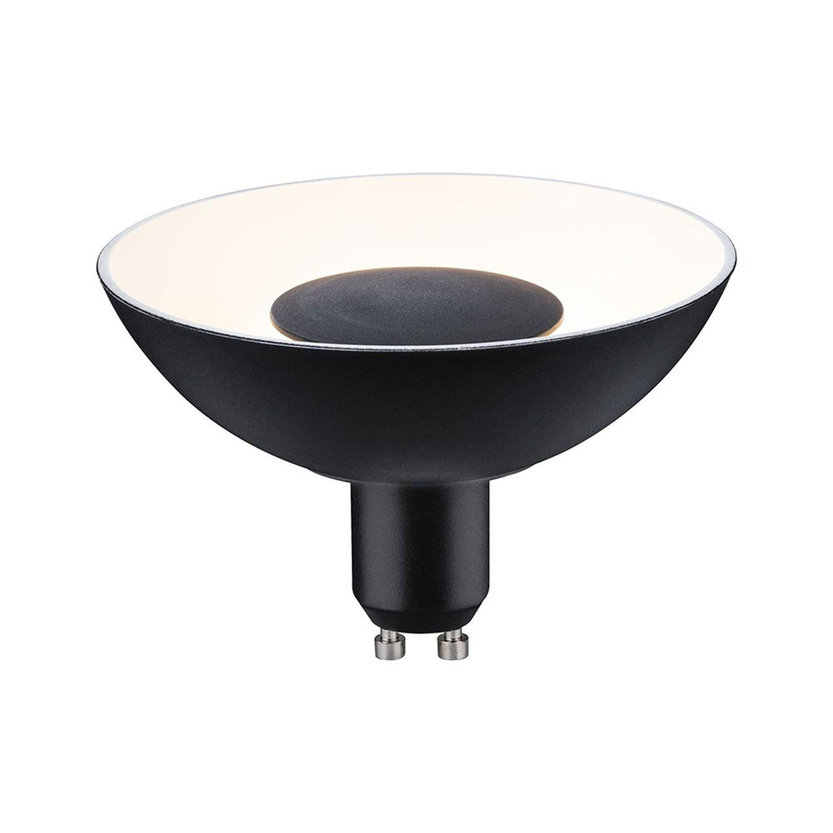 GU10 4,9W LED Reflektor Stufen-Dimmer Schwarz, Weiß 3000K