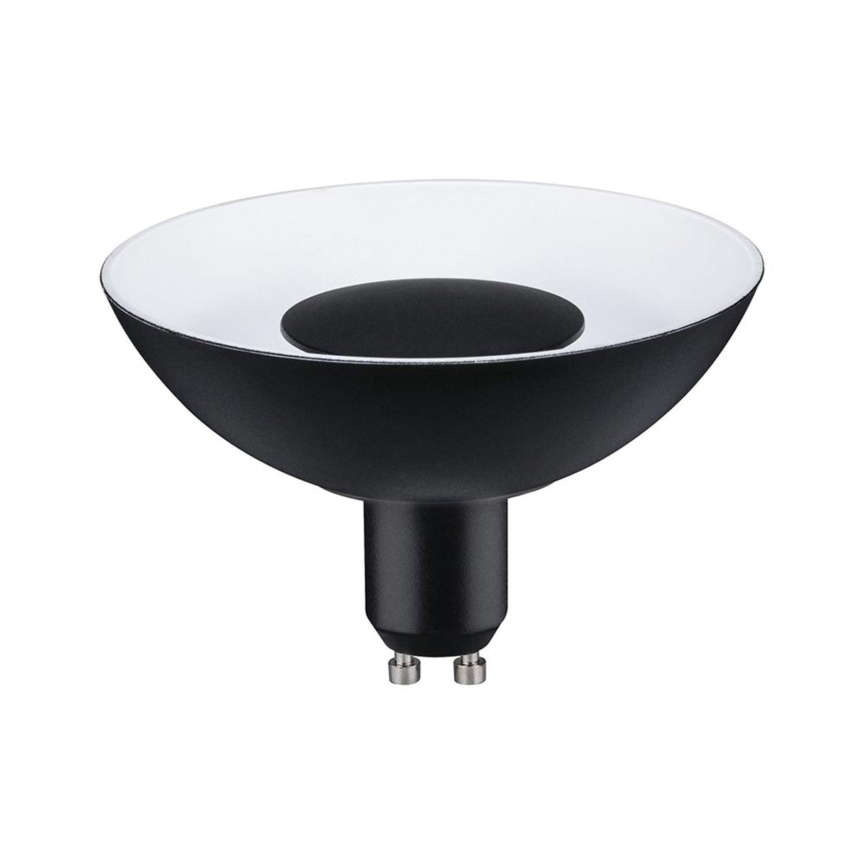 GU10 4,9W LED Reflektor Stufen-Dimmer Schwarz, Weiß 3000K