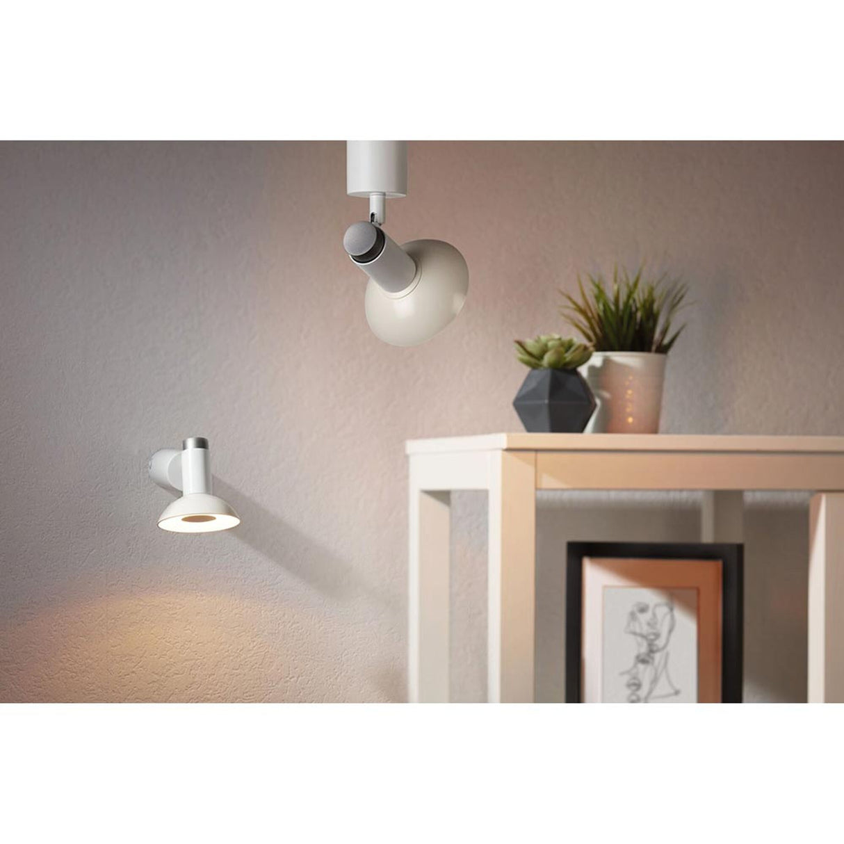 GU10 4,9W LED Reflektor 3 Stufen-Dimmer Silber, Weiß 3000K