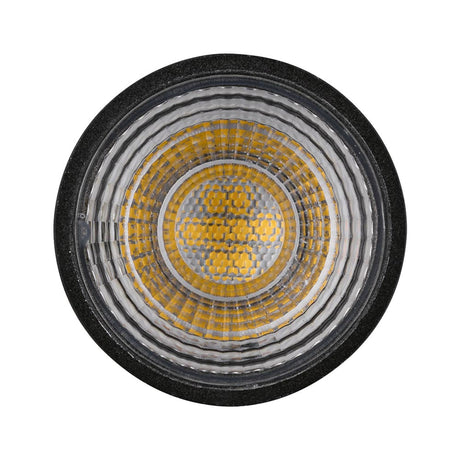 GU10 7W LED Heijastin 4000K musta mattapintainen himmennettävä 