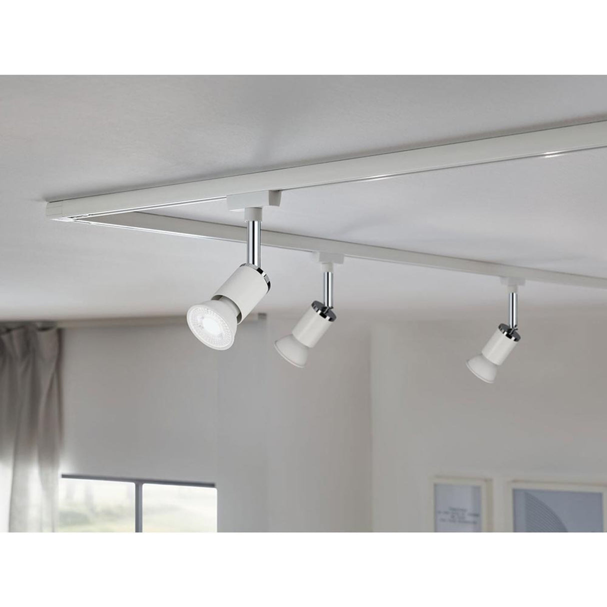 GU10 7W LED Reflektor 3er-Pack Weiß-Matt