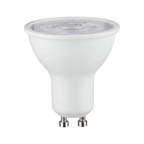 GU10 7W LED Reflektor Weiß-Matt Dimmbar, Paulmann Standard LED-Spot für gerichtete warmweiße Beleuchtung