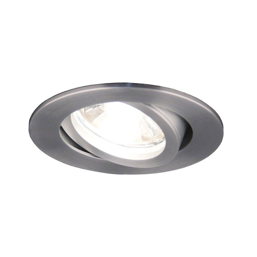 s.luce GU10 inbouwspot True draaibaar 230V mat aluminium